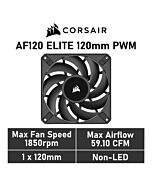 CORSAIR AF120 ELITE 120mm PWM CO-9050140 Case Fan by corsair at Rebel Tech
