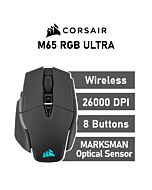 CORSAIR M65 RGB ULTRA WIRELESS Optical CH-9319411 Wireless Gaming Mouse by corsair at Rebel Tech