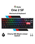 Ducky One 2 SF Cherry MX Black DKON1967ST-AUSPDAZT1 SF Size Mechanical Keyboard by ducky at Rebel Tech