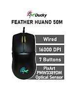 Ducky Feather Optical DMFE20O-OAAPA7B Wired Gaming Mouse by ducky at Rebel Tech