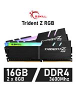G.SKILL Trident Z RGB 16GB Kit DDR4-3600 CL18 1.35v F4-3600C18D-16GTZRX Desktop Memory by gskill at Rebel Tech
