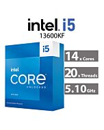 Intel Core i5-13600KF Raptor Lake 14-Core 3.50GHz LGA1700 125W BX8071513600KF Desktop Processor by intel at Rebel Tech