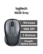 Logitech M235 Optical 910-002201 Wireless Office Mouse by logitech at Rebel Tech