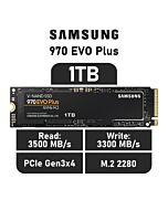 Samsung 970 EVO Plus 1TB PCIe Gen3x4 MZ-V7S1T0BW M.2 2280 Solid State Drive by samsung at Rebel Tech