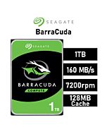 Seagate BarraCuda 1TB SATA6G ST1000LM049 2.5" Hard Disk Drive by seagate at Rebel Tech