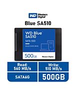 Western Digital Blue SA510 500GB SATA6G WDS500G3B0A 2.5" Solid State Drive by westerndigital at Rebel Tech