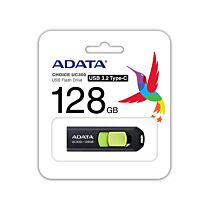 ADATA UC300 128GB USB-C ACHO-UC300-128G-RBK/GN Flash Drive by adata at Rebel Tech