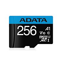 ADATA Premier microSDXC UHS-I 256GB AUSDX256GUICL10A1-RA1 Memory Card by adata at Rebel Tech