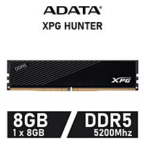 ADATA XPG HUNTER 8GB DDR5-5200 CL38 1.25v AX5U5200C388G-SHTBK Desktop Memory by adata at Rebel Tech
