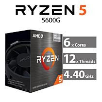 AMD Ryzen 5 5600G Cezanne 6-Core 3.90GHz AM4 65W 100-100000252BOX Desktop Processor by amd at Rebel Tech
