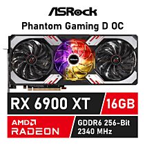ASRock AMD Radeon RX6900XT Phantom Gaming D 16GB OC GDDR6 RX6900XT-PGD-16GO Graphics Card by asrock at Rebel Tech