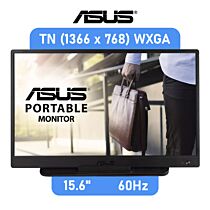 ASUS ZenScreen MB165B 15.6" TN WXGA 90LM0703-B01170 Flat Portable Monitor by asus at Rebel Tech