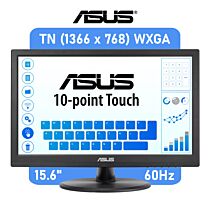 ASUS Eye Care VT168HR 15.6" TN WXGA 90LM02G1-B04170 Flat Office Monitor by asus at Rebel Tech