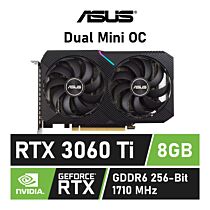 ASUS Dual GeForce RTX 3060 Ti MINI OC 8GB GDDR6 90YV0FT2-M0NA00 Graphics Card by asus at Rebel Tech