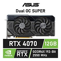 ASUS Dual GeForce RTX 4070 SUPER 12GB GDDR6X OC Edition DUAL-RTX4070S-O12G Graphics Card by asus at Rebel Tech