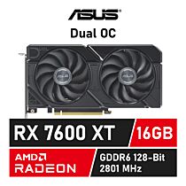 ASUS Dual Radeon RX 7600 XT OC Edition 16GB GDDR6 90YV0K21-M0NA00 Graphics Card by asus at Rebel Tech