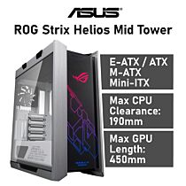 ASUS ROG Strix Helios Mid Tower 90DC0023-B39000 Computer Case by asus at Rebel Tech
