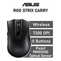ASUS ROG Strix Carry Optical 90MP01B0-B0UA00 Wireless Gaming Mouse by asus at Rebel Tech