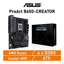 ASUS ProArt B650-CREATOR AM5 AMD B650 ATX AMD Motherboard by asus at Rebel Tech