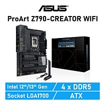 ASUS ProArt Z790-CREATOR WIFI LGA1700 Intel Z790 ATX Intel Motherboard by asus at Rebel Tech