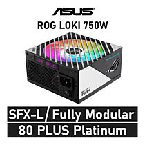 ASUS ROG LOKI 750W 80 PLUS Platinum 90YE00N4-B0NA00 SFX-L Power Supply by asus at Rebel Tech