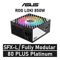 ASUS ROG LOKI 850W 80 PLUS Platinum 90YE00N3-B0NA00 SFX-L Power Supply by asus at Rebel Tech