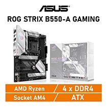 ASUS ROG STRIX B550-A GAMING AM4 AMD B550 ATX AMD Motherboard by asus at Rebel Tech