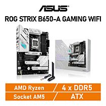 ASUS ROG STRIX B650-A GAMING WIFI AM5 AMD B650 ATX AMD Motherboard by asus at Rebel Tech