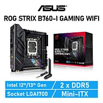 ASUS ROG STRIX B760-I GAMING WIFI LGA1700 Intel B760 Mini-ITX Intel Motherboard by asus at Rebel Tech