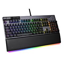 ASUS ROG Strix Flare II Animate ASUS ROG NX Red 90MP02E6-BKUA01 Full Size Mechanical Keyboard by asus at Rebel Tech