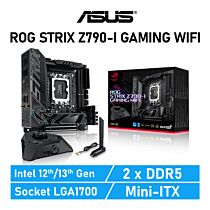 ASUS ROG STRIX Z790-I GAMING WIFI LGA1700 Intel Z790 Mini-ITX Intel Motherboard by asus at Rebel Tech