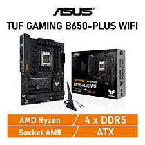 ASUS TUF GAMING B650-PLUS WIFI AM5 AMD B650 ATX 90MB1BZ0-M0EAY0 AMD Motherboard by asus at Rebel Tech