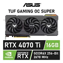 ASUS TUF Gaming GeForce RTX 4070 Ti SUPER 16GB GDDR6X OC Edition 90YV0KF0-M0NA00 Graphics Card by asus at Rebel Tech