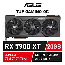 ASUS TUF Gaming Radeon RX 7900 XT OC 20G GDDR6 90YV0IV1-M0NA00 Graphics Card by asus at Rebel Tech