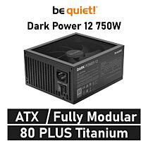 be quiet! Dark Power 12 750W 80 PLUS Titanium BN314 ATX Power Supply by bequiet at Rebel Tech