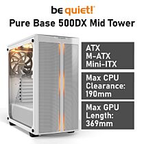 be quiet! Pure Base 500DX Mid Tower BGW38 Computer Case by bequiet at Rebel Tech