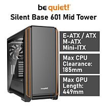 be quiet! Silent Base 601 Mid Tower BGW25 Computer Case by bequiet at Rebel Tech