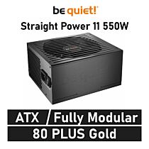 be quiet! Straight Power 11 550W 80 PLUS Gold BN281 ATX Power Supply by bequiet at Rebel Tech