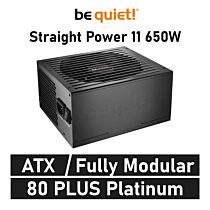 be quiet! Straight Power 11 650W 80 PLUS Platinum BN306 ATX Power Supply by bequiet at Rebel Tech