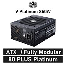 Cooler Master V Platinum 850W 80 PLUS Platinum MPZ-8501-AFBAPV ATX Power Supply by coolermaster at Rebel Tech