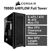 CORSAIR 7000D AIRFLOW Full Tower CC-9011218 Computer Case by corsair at Rebel Tech