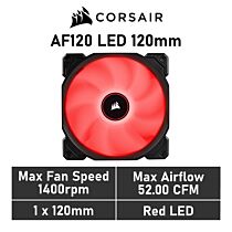 CORSAIR AF120 LED 120mm CO-9050080 Case Fan by corsair at Rebel Tech