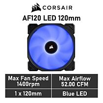 CORSAIR AF120 LED 120mm CO-9050081 Case Fan by corsair at Rebel Tech