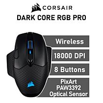 CORSAIR DARK CORE RGB PRO Optical CH-9315411 Wireless Gaming Mouse by corsair at Rebel Tech