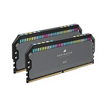 CORSAIR DOMINATOR PLATINUM RGB 64GB Kit DDR5-5200 CL40 1.25v CMT64GX5M2B5200Z40 Desktop Memory by corsair at Rebel Tech