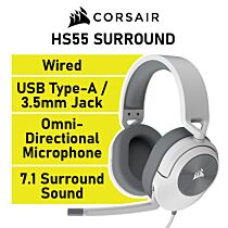 CORSAIR HS55 SURROUND CA-9011266 Wired Gaming Headset by corsair at Rebel Tech