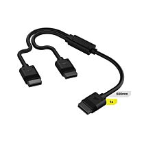 CORSAIR iCUE LINK CL-9011124 600mm Straight Y-Splitter Cable  by corsair at Rebel Tech