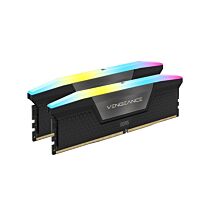 CORSAIR VENGEANCE RGB 64GB Kit DDR5-6600 CL32 1.40v CMH64GX5M2B6600C32 Desktop Memory by corsair at Rebel Tech