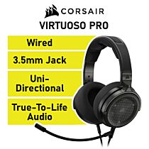 CORSAIR VIRTUOSO PRO CA-9011370 Wired Gaming Headset by corsair at Rebel Tech