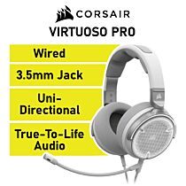 CORSAIR VIRTUOSO PRO CA-9011371 Wired Gaming Headset by corsair at Rebel Tech